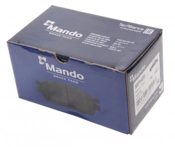 1 329 р. Колодки тормозные VW Golf (-02),Polo (-01),Passat (-97) передние (4шт.) MANDO MANDO mph20 MANDO mph20  с доставкой в г. Кемерово. Увеличить фотографию 3
