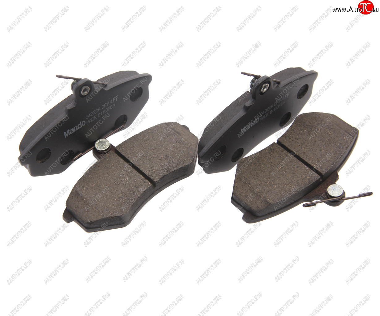1 329 р. Колодки тормозные VW Golf (-02),Polo (-01),Passat (-97) передние (4шт.) MANDO MANDO mph20 MANDO mph20  с доставкой в г. Кемерово