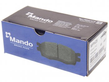 1 199 р. Колодки тормозные HYUNDAI Terracan (01-) задние (4шт.) MANDO MANDO mph25  с доставкой в г. Кемерово. Увеличить фотографию 2