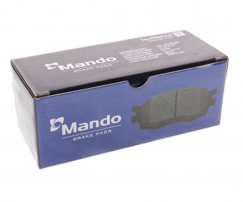 1 479 р. Колодки тормозные HYUNDAI Santa Fe,Trajet,XG передние (4шт.) MANDO MANDO mph28 MANDO mph28  с доставкой в г. Кемерово. Увеличить фотографию 3
