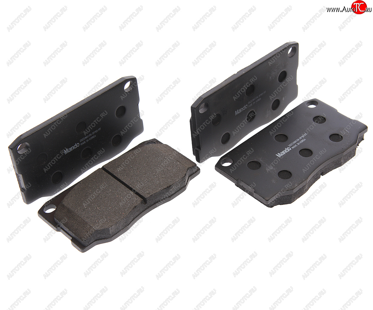 2 299 р. Колодки тормозные HYUNDAI HD65,72,County дисковые передние (4шт.) MANDO MANDO mph32  с доставкой в г. Кемерово