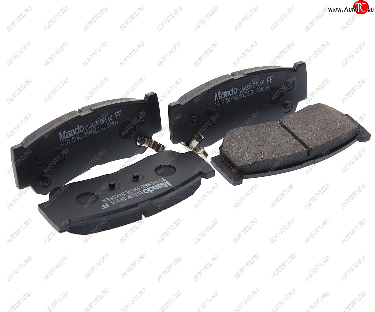 2 079 р. Колодки тормозные HYUNDAI Santa Fe (06-),H-1 KIA Sorento (06-) задние (4шт.) MANDO MANDO mph34 MANDO mph34  с доставкой в г. Кемерово