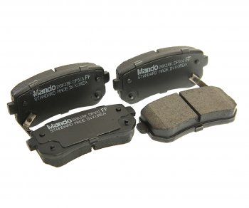 2 069 р. Колодки тормозные HYUNDAI Accent (06-),i30 KIA Ceed,Rio (05-) задние (4шт.) MANDO MANDO mph35ns  с доставкой в г. Кемерово. Увеличить фотографию 1