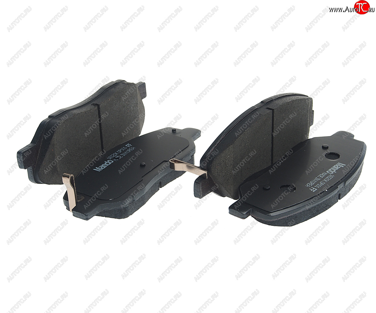 3 199 р. Колодки тормозные HYUNDAI Santa Fe (06-) передние (4шт.) MANDO MANDO mph38ns  с доставкой в г. Кемерово