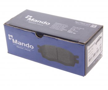 1 539 р. Колодки тормозные передние (4шт.) MANDO KIA Carens UN (2006-2013)  с доставкой в г. Кемерово. Увеличить фотографию 3