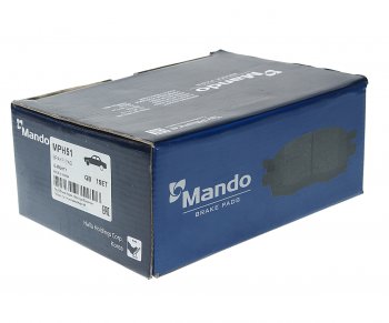 2 899 р. Колодки тормозные HYUNDAI HD65,72 (09-) дисковые передние (4шт.) MANDO MANDO mph51 MANDO mph51  с доставкой в г. Кемерово. Увеличить фотографию 2