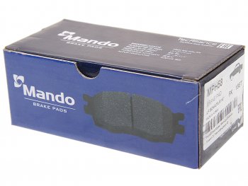 669 р. Колодки тормозные HYUNDAI Elantra (14-) (14) (4шт.) MANDO MANDO mph58  с доставкой в г. Кемерово. Увеличить фотографию 2