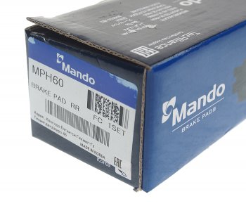 949 р. Колодки тормозные HYUNDAI Tucson (16-) задние (4шт.) MANDO MANDO mph60  с доставкой в г. Кемерово. Увеличить фотографию 3