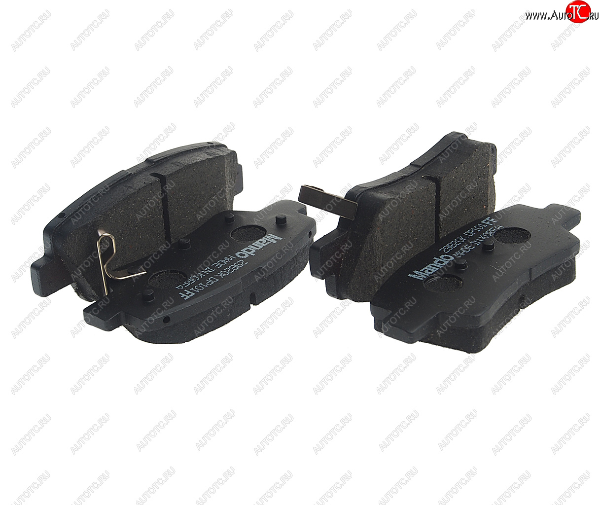 949 р. Колодки тормозные HYUNDAI Tucson (16-) задние (4шт.) MANDO MANDO mph60  с доставкой в г. Кемерово