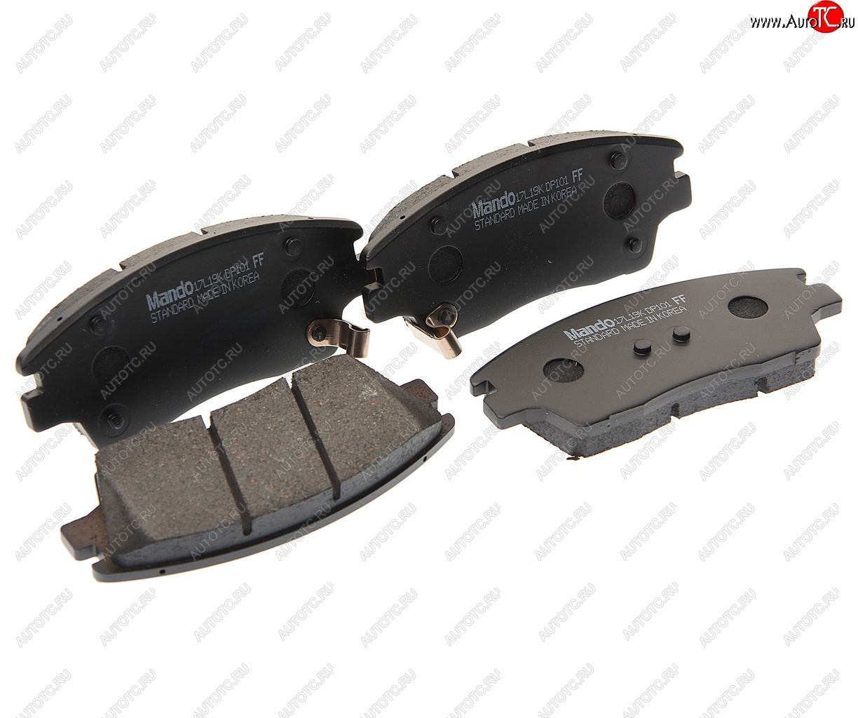 1 299 р. Колодки тормозные HYUNDAI Tucson (16-) передние (4шт.) MANDO MANDO mph63 MANDO mph63  с доставкой в г. Кемерово