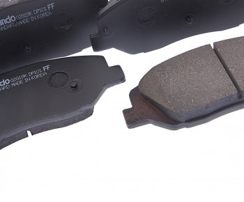1 479 р. Колодки тормозные HYUNDAI Santa Fe (12-) KIA Sorento (12-) передние (4шт.) MANDO MANDO mph65  с доставкой в г. Кемерово. Увеличить фотографию 2