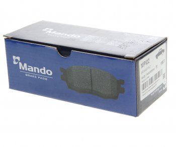 1 299 р. Колодки тормозные OPEL Frontera (92-98) ISUZU Trooper (84-91) передние (4шт.) MANDO MANDO mpi02 MANDO mpi02  с доставкой в г. Кемерово. Увеличить фотографию 2