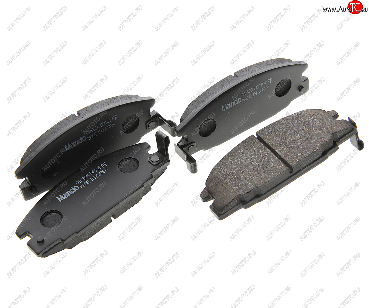 1 299 р. Колодки тормозные OPEL Frontera (92-98) ISUZU Trooper (84-91) передние (4шт.) MANDO MANDO mpi02 MANDO mpi02  с доставкой в г. Кемерово