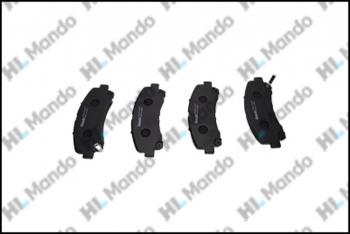 1 599 р. Колодки тормозные CHEVROLET Trailblazer (12-) ISUZU D-Max (06-) передние (4шт.) MANDO MANDO mpi04 MANDO mpi04  с доставкой в г. Кемерово. Увеличить фотографию 1