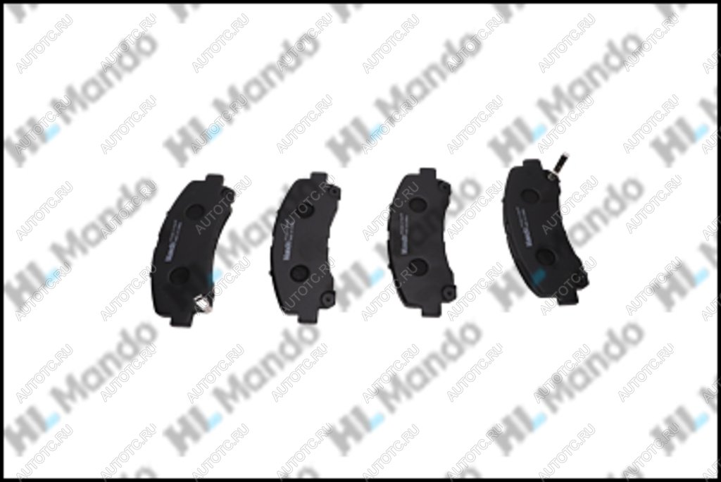 1 599 р. Колодки тормозные CHEVROLET Trailblazer (12-) ISUZU D-Max (06-) передние (4шт.) MANDO MANDO mpi04 MANDO mpi04  с доставкой в г. Кемерово