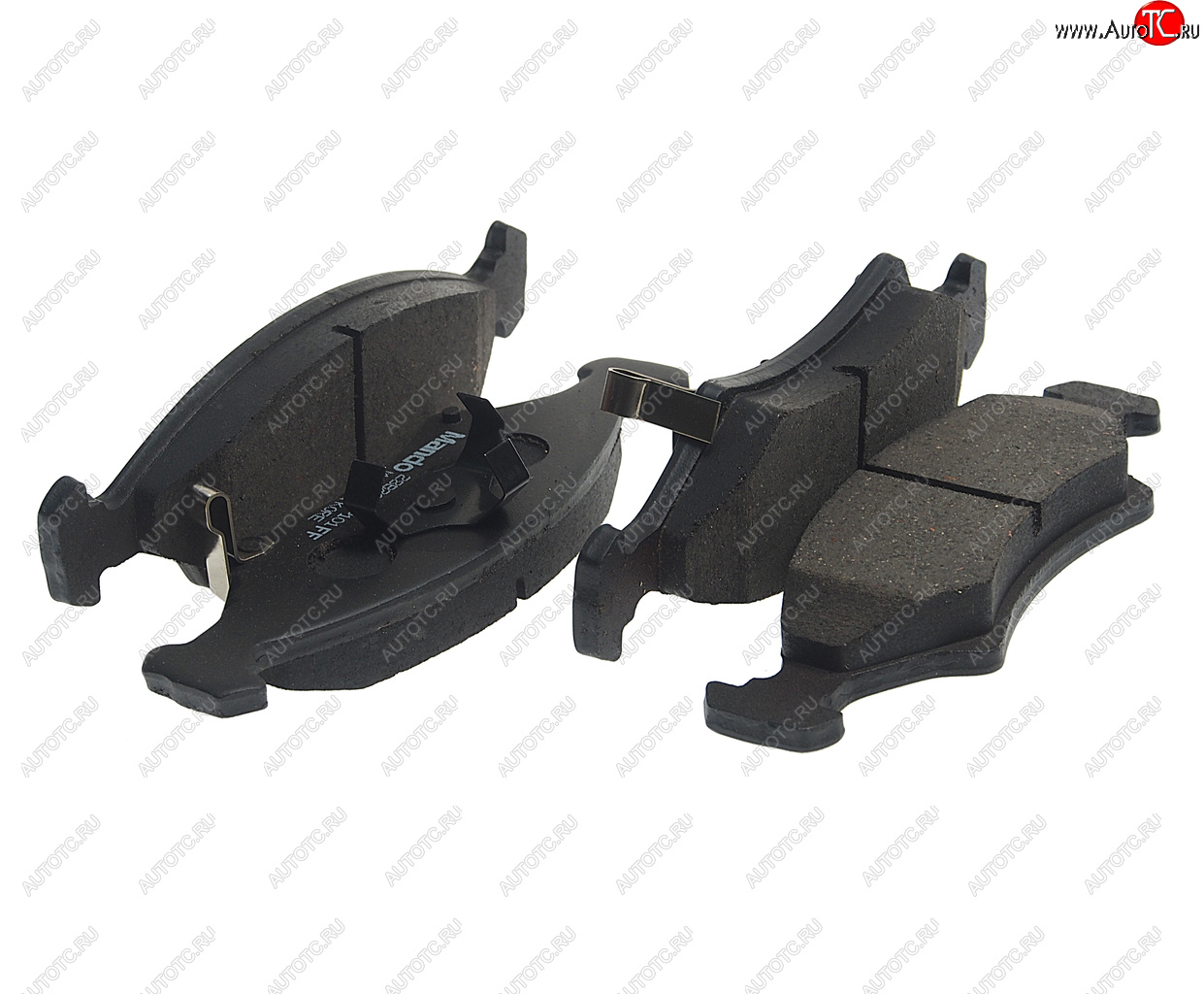 1 589 р. Колодки тормозные KIA Sephia (97-) передние (4шт.) MANDO MANDO mpk05 MANDO mpk05  с доставкой в г. Кемерово