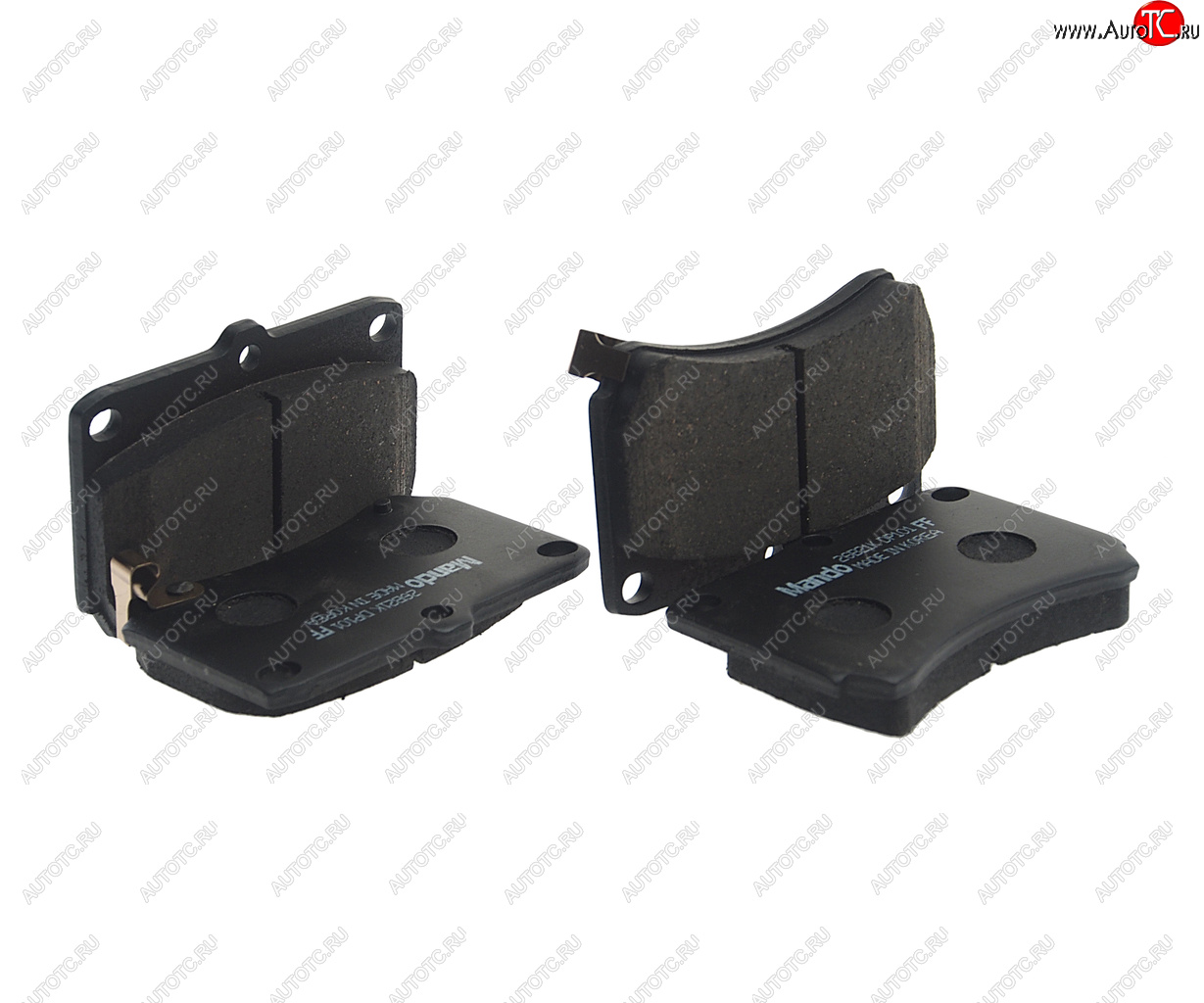 779 р. Колодки тормозные KIA Rio (00-), Avella (-99) MAZDA 323 (-98), Demio (-03) передние (4шт.) MANDO MANDO mpk06 MANDO mpk06  с доставкой в г. Кемерово
