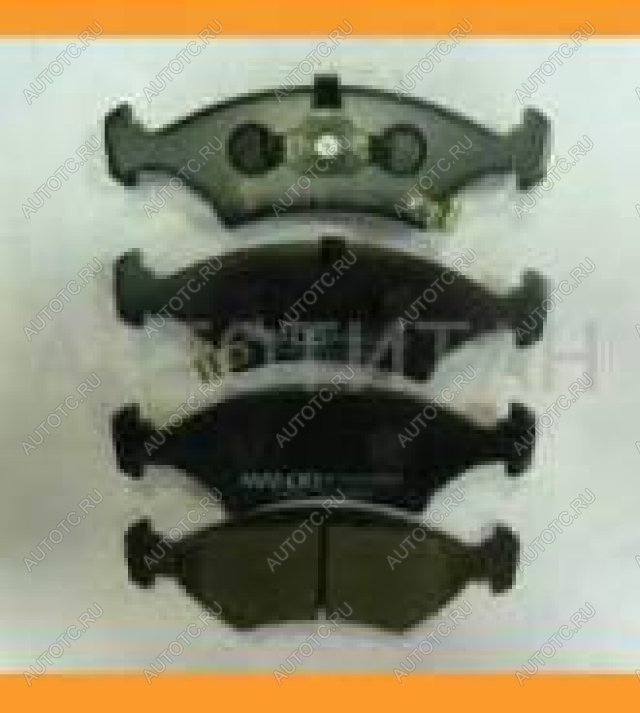 221 р. Колодки тормозные задние (4шт.) MANDO Ford Escort ZX2 купе рестайлинг (1997-2002)  с доставкой в г. Кемерово