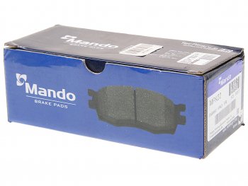 749 р. Колодки тормозные HYUNDAI Atos (05-) передние (4шт.) MANDO MANDO mpk22 MANDO mpk22  с доставкой в г. Кемерово. Увеличить фотографию 2