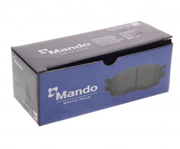 1 659 р. Колодки тормозные KIA Carens (02-),Ceed (07-) передние (4шт.) MANDO MANDO mpk23ns MANDO mpk23ns  с доставкой в г. Кемерово. Увеличить фотографию 2