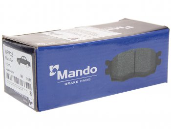 859 р. Колодки тормозные HYUNDAI i10 KIA Picanto (04-) передние (4шт.) MANDO MANDO mpk25 MANDO mpk25  с доставкой в г. Кемерово. Увеличить фотографию 2