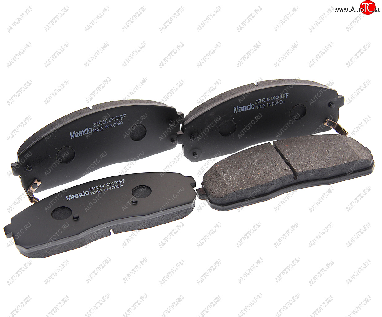 1 249 р. Колодки тормозные KIA Bongo 3 (06-) передние (4шт.) MANDO MANDO mpk26  с доставкой в г. Кемерово
