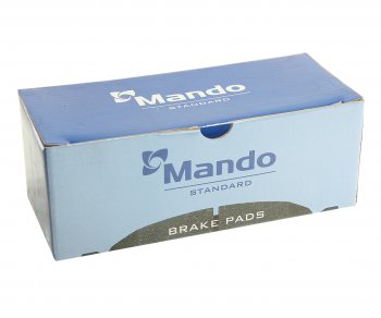 2 299 р. Колодки тормозные KIA Rio (05-) передние (4шт.) MANDO MANDO mpk29 MANDO mpk29  с доставкой в г. Кемерово. Увеличить фотографию 3