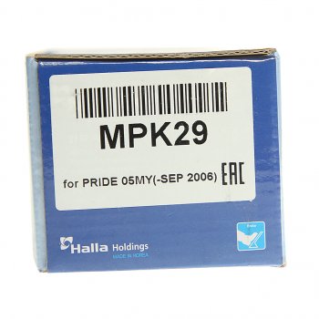 2 299 р. Колодки тормозные KIA Rio (05-) передние (4шт.) MANDO MANDO mpk29 MANDO mpk29  с доставкой в г. Кемерово. Увеличить фотографию 4