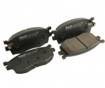 2 299 р. Колодки тормозные KIA Rio (05-) передние (4шт.) MANDO MANDO mpk29 MANDO mpk29  с доставкой в г. Кемерово. Увеличить фотографию 1