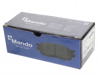 2 479 р. Колодки тормозные HYUNDAI Creta (17-),i30 KIA Ceed (07-) передние (без отверстий)(4шт.) MANDO MANDO mpk36ns  с доставкой в г. Кемерово. Увеличить фотографию 3