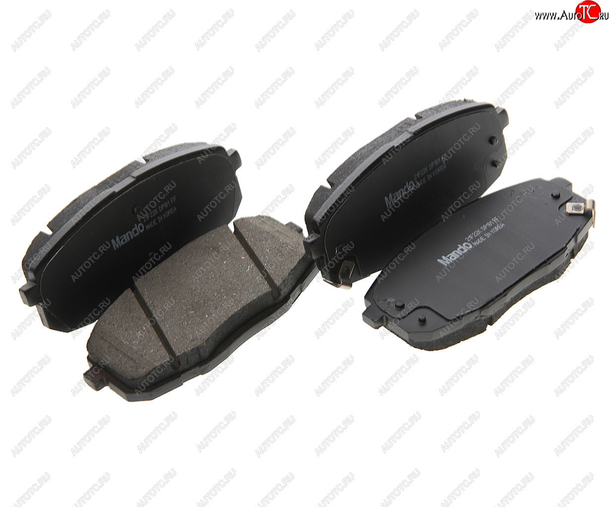 2 479 р. Колодки тормозные HYUNDAI Creta (17-),i30 KIA Ceed (07-) передние (без отверстий)(4шт.) MANDO MANDO mpk36ns  с доставкой в г. Кемерово