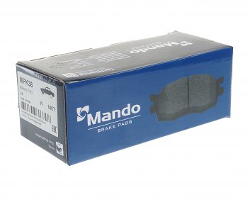 1 199 р. Колодки тормозные KIA Optima (11-) передние (4шт.) MANDO MANDO mpk38  с доставкой в г. Кемерово. Увеличить фотографию 2