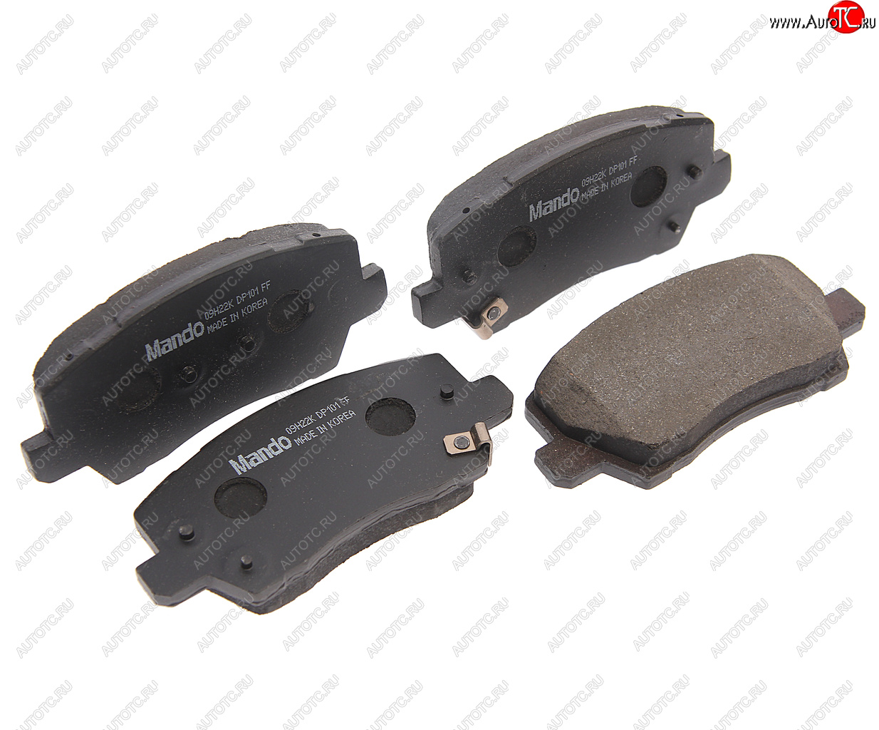 1 579 р. Колодки тормозные KIA Picanto (17-) передние (4шт.) MANDO MANDO mpk53 MANDO mpk53  с доставкой в г. Кемерово