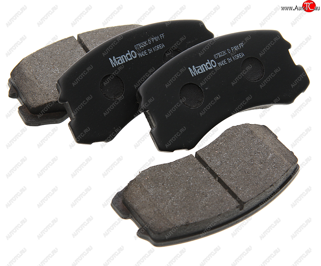 919 р. Колодки тормозные MITSUBISHI Lancer передние (4шт.) MANDO MANDO mpm02 MANDO mpm02  с доставкой в г. Кемерово