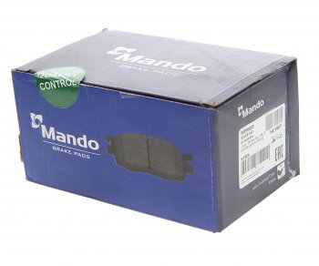 2 189 р. Колодки тормозные MITSUBISHI Pajero Sport,Montero Sport (08-),L200 (06-) передние (4шт.) MANDO MANDO mpm05 MANDO mpm05  с доставкой в г. Кемерово. Увеличить фотографию 3
