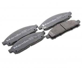 2 189 р. Колодки тормозные MITSUBISHI Pajero Sport,Montero Sport (08-),L200 (06-) передние (4шт.) MANDO MANDO mpm05 MANDO mpm05  с доставкой в г. Кемерово. Увеличить фотографию 1