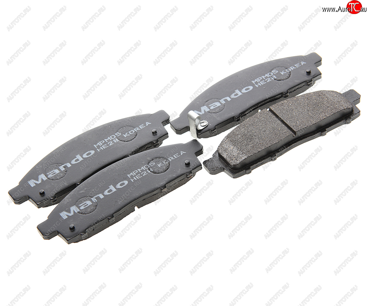 2 189 р. Колодки тормозные MITSUBISHI Pajero Sport,Montero Sport (08-),L200 (06-) передние (4шт.) MANDO MANDO mpm05 MANDO mpm05  с доставкой в г. Кемерово