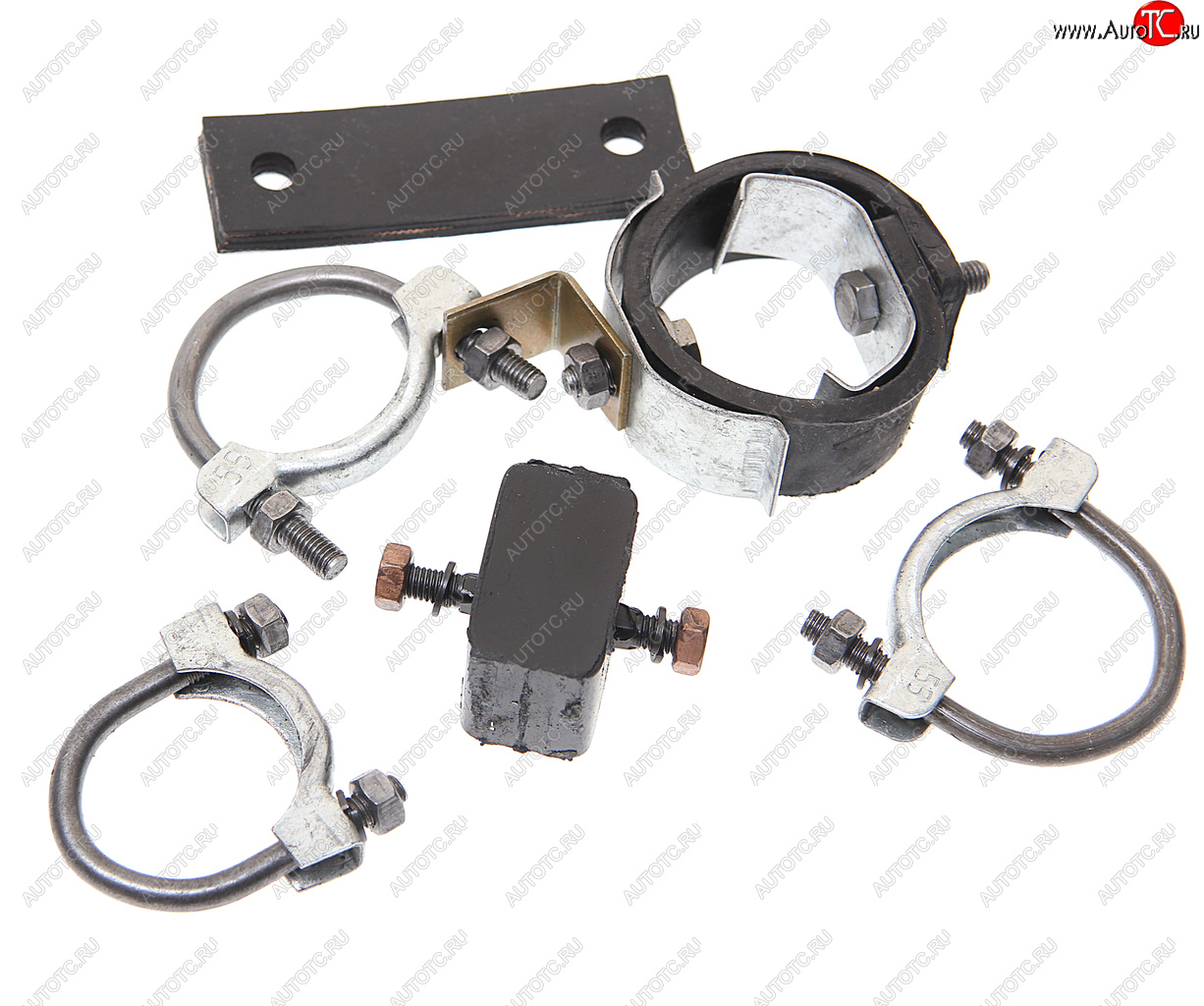 1 179 р. Ремкомплект УАЗ-3741,452 (00-) крепления глушителя METALPART METALPART mp-n-012-07  с доставкой в г. Кемерово