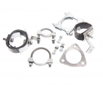 999 р. Ремкомплект УАЗ-3151,469 с дв.УМЗ крепления резонатора METALPART METALPART mp-n-012-12  с доставкой в г. Кемерово. Увеличить фотографию 1