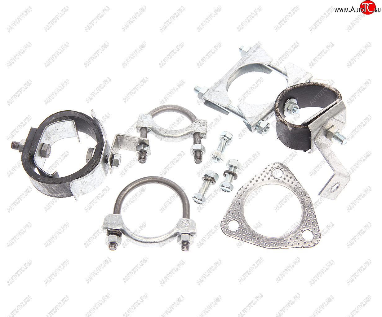 999 р. Ремкомплект УАЗ-3151,469 с дв.УМЗ крепления резонатора METALPART METALPART mp-n-012-12  с доставкой в г. Кемерово