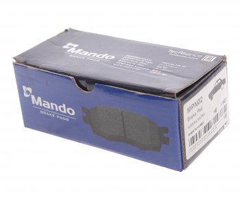 799 р. Колодки тормозные NISSAN Micra (92-02) передние (4шт.) MANDO MANDO mpn02  с доставкой в г. Кемерово. Увеличить фотографию 2
