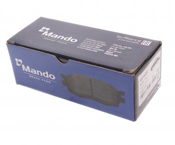 1 099 р. Колодки тормозные NISSAN Teana J31,Maxima A32,J30 передние (4шт.) MANDO MANDO mpn05 MANDO mpn05  с доставкой в г. Кемерово. Увеличить фотографию 3