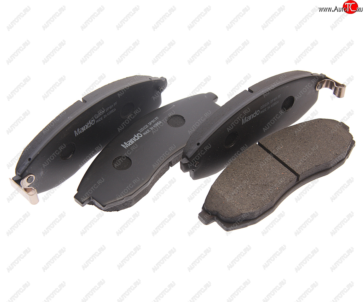 1 099 р. Колодки тормозные NISSAN Teana J31,Maxima A32,J30 передние (4шт.) MANDO MANDO mpn05 MANDO mpn05  с доставкой в г. Кемерово