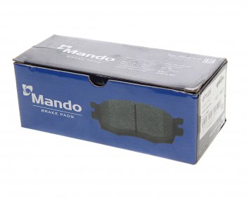 1 529 р. Колодки тормозные NISSAN Navara (01-08),Pathfinder (97-04) передние (4шт.) MANDO MANDO mpn09 MANDO mpn09  с доставкой в г. Кемерово. Увеличить фотографию 3