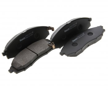 1 529 р. Колодки тормозные NISSAN Navara (01-08),Pathfinder (97-04) передние (4шт.) MANDO MANDO mpn09 MANDO mpn09  с доставкой в г. Кемерово. Увеличить фотографию 1