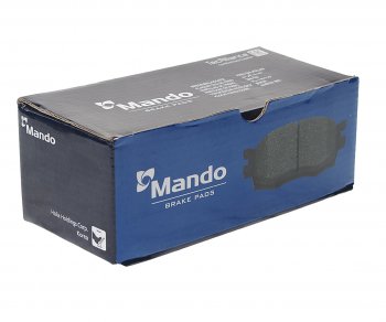 1 769 р. Колодки тормозные NISSAN Cube (02-08),March (02-10) передние (4шт.) MANDO MANDO mpn17  с доставкой в г. Кемерово. Увеличить фотографию 2