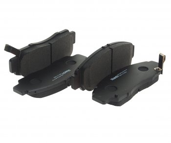 1 399 р. Колодки тормозные HONDA Civic (1.8) (06-) передние (4шт.) MANDO MANDO mpo06 MANDO mpo06  с доставкой в г. Кемерово. Увеличить фотографию 1