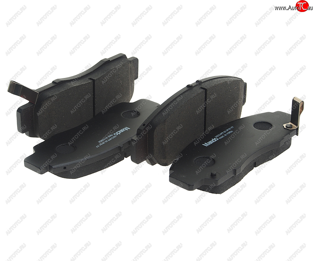 1 399 р. Колодки тормозные HONDA Civic (1.8) (06-) передние (4шт.) MANDO MANDO mpo06 MANDO mpo06  с доставкой в г. Кемерово