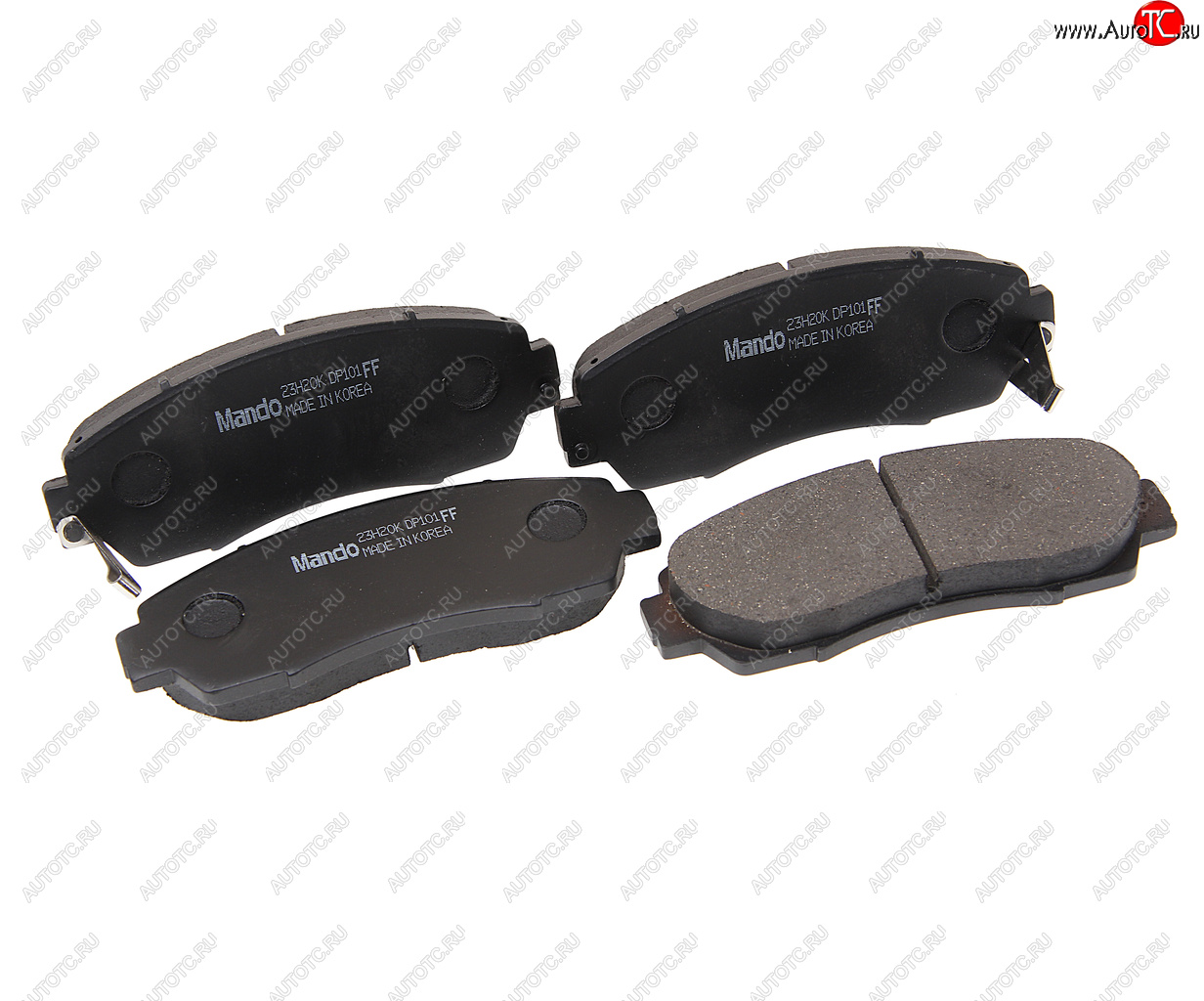 2 199 р. Колодки тормозные HONDA CR-V (07-12) передние (4шт.) MANDO MANDO mpo09 MANDO mpo09  с доставкой в г. Кемерово