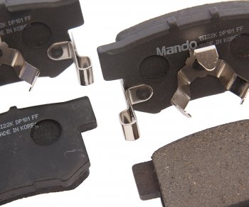 1 069 р. Колодки тормозные HONDA Accord (08-) (2.4),CR-V (05-06) (2.2) задние (4шт.) MANDO MANDO mpo10  с доставкой в г. Кемерово. Увеличить фотографию 2